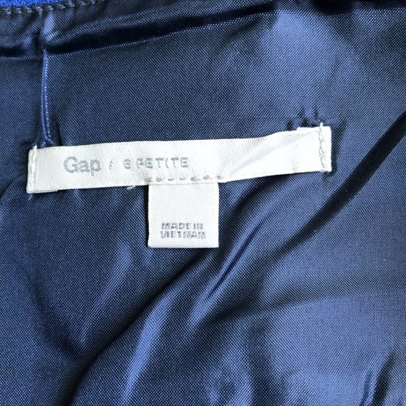 Gap Navy/Blue Wool Blend Mini Skirt - Picture 2 of 8